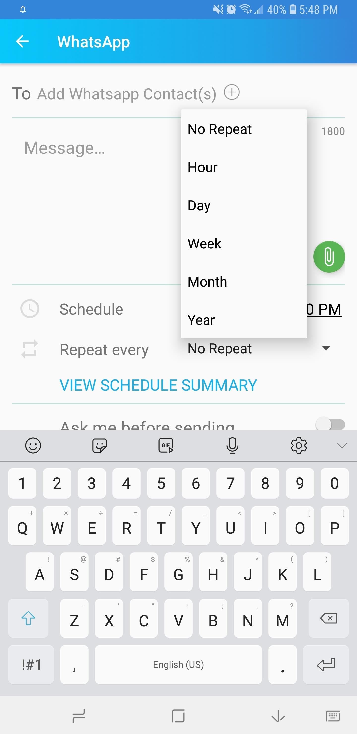 Hacking WhatsApp: How to Schedule Messages to Send Automatically