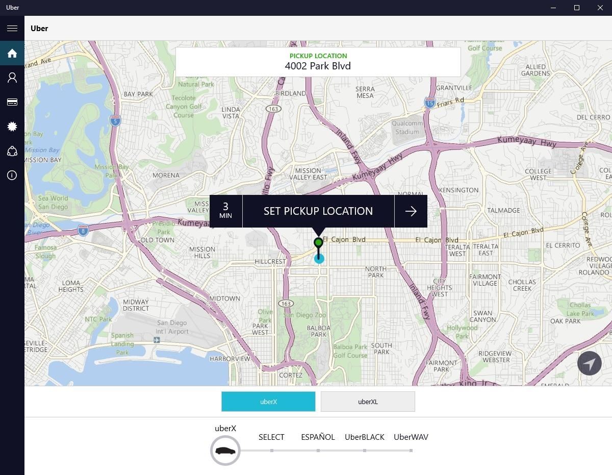 How to Hail a Ride in Uber's Official Windows 10 App