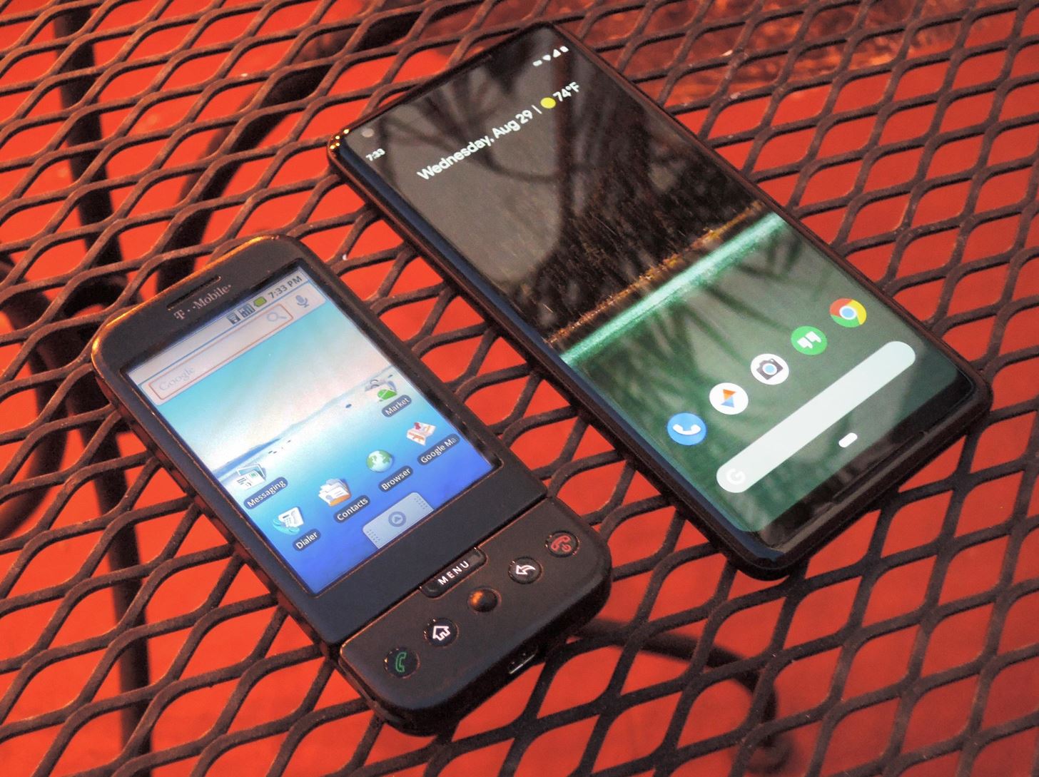 Hands-on with the World's First Android Phone — What a Difference a Decade Makes