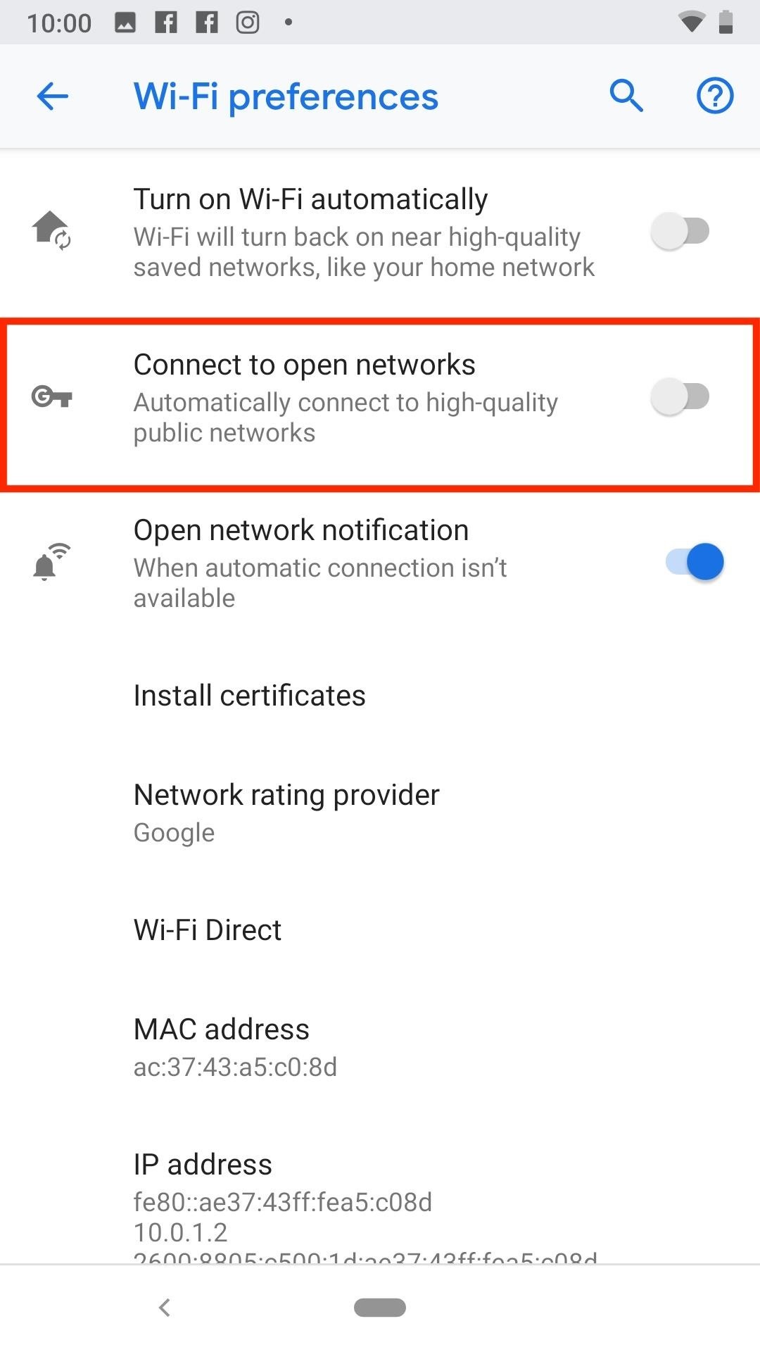 Having Connection Issues on Android Pie? Turn Off 'Turn on Wi-Fi Automatically'