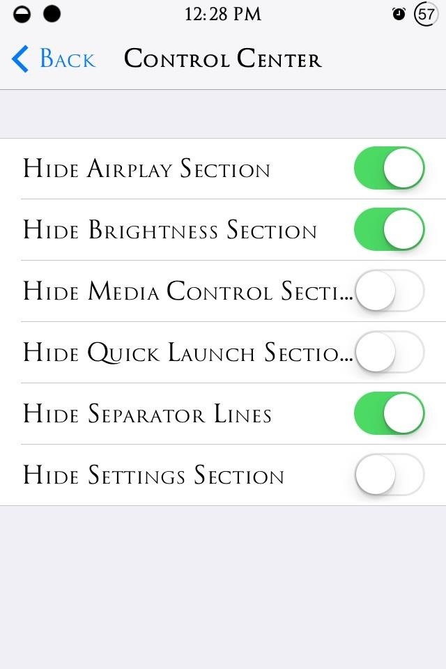 How to Hide Annoying iOS 7 Features from the Control Center, Home & Lock Screen, & Status Bar
