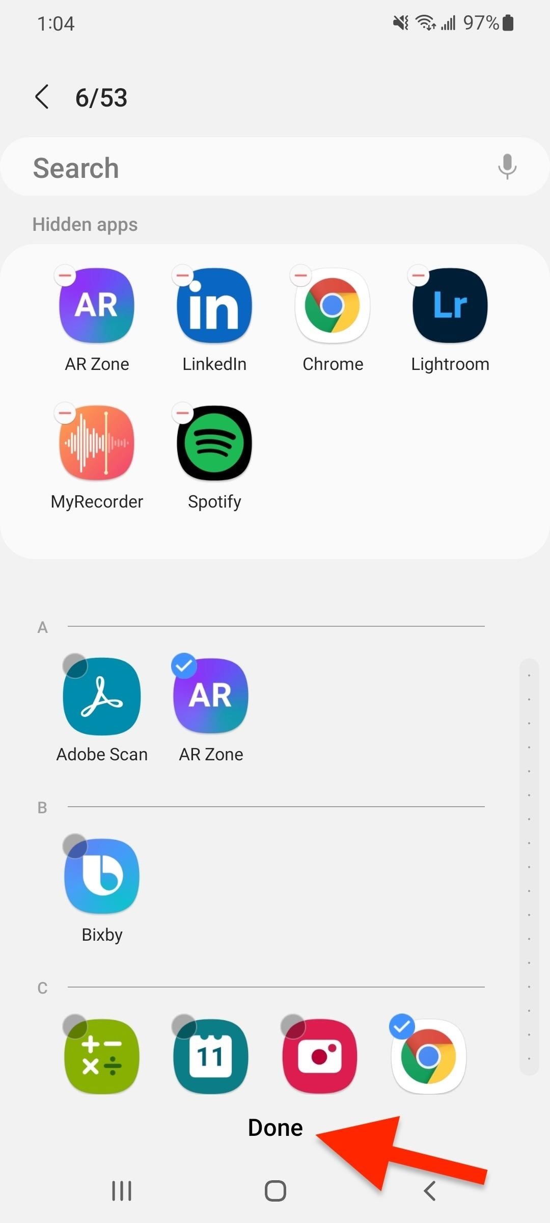 Hide Apps on Your Samsung Galaxy's Home Screen, App Tray, and Search