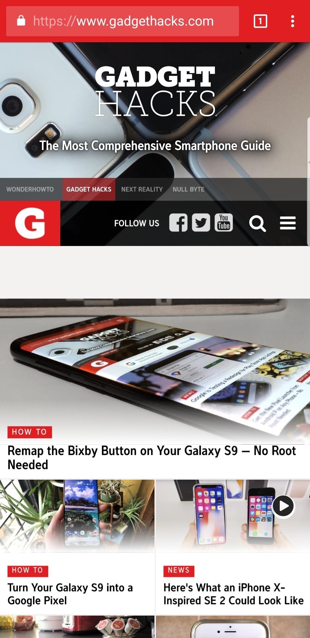 Hide the Navigation & Status Bars on Your Galaxy S9 — No Root Needed