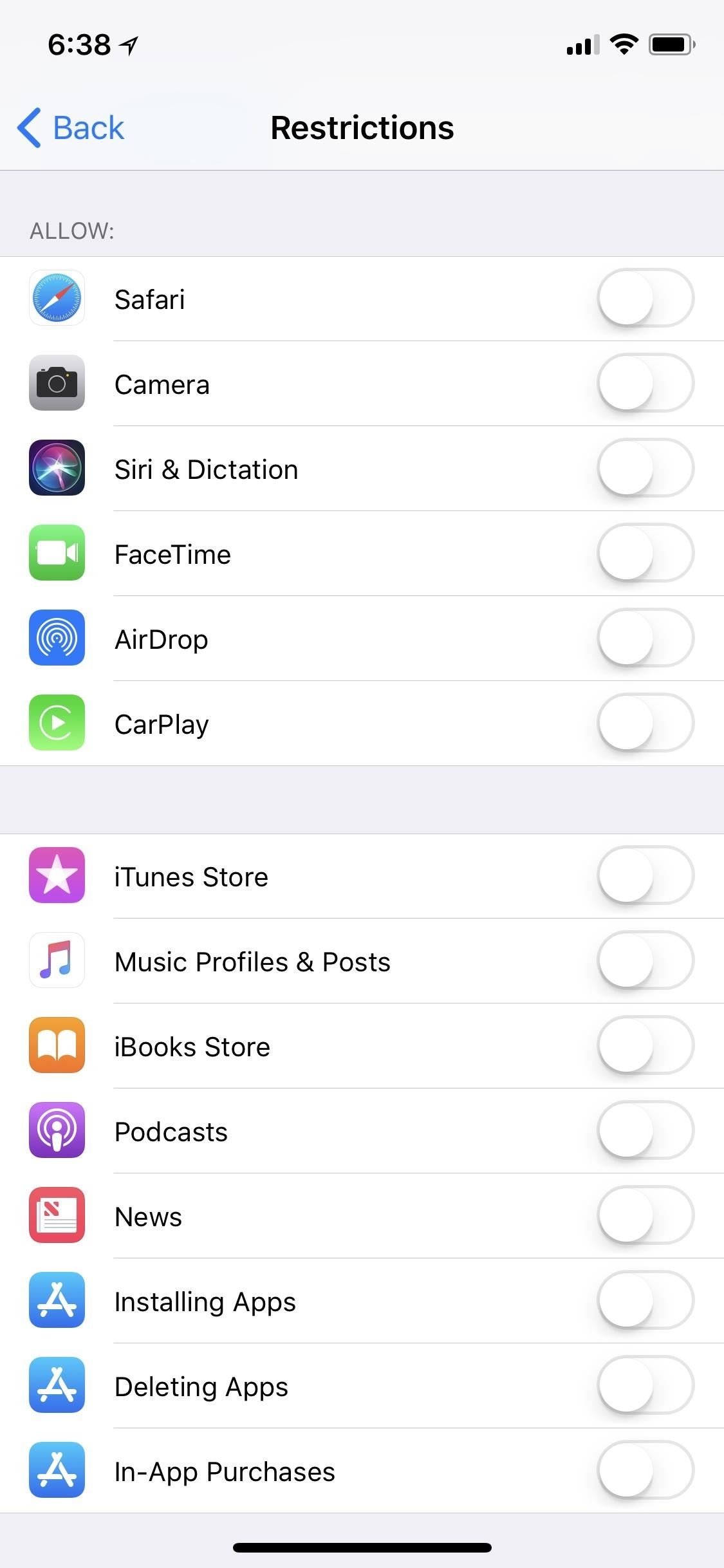 How to Hide or Restrict Apps, Features, Content & Settings on an iPhone