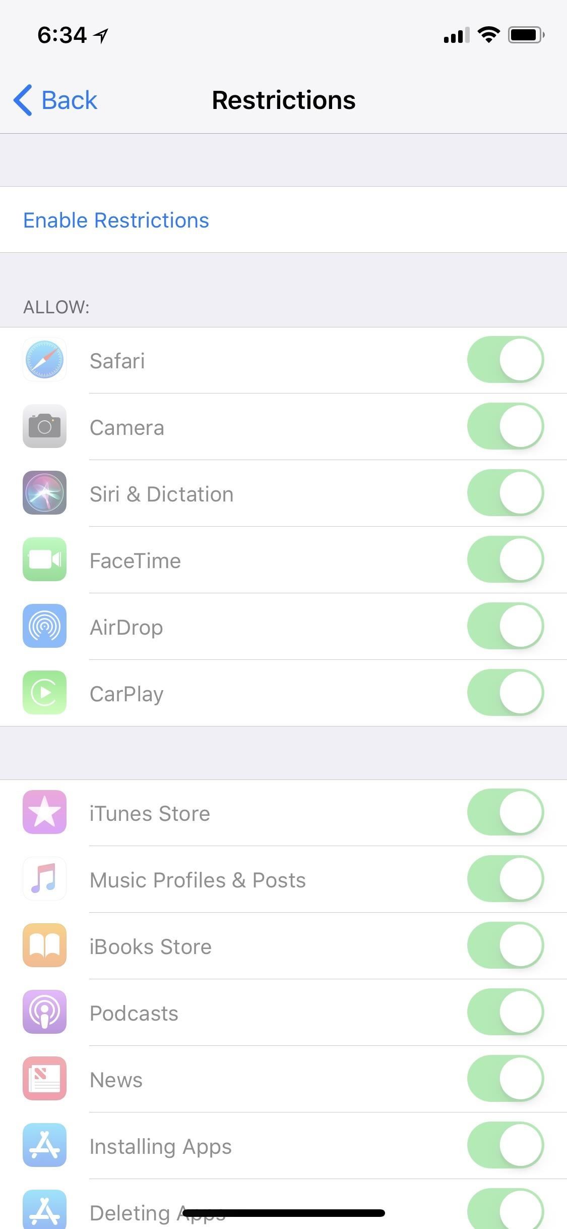 How to Hide or Restrict Apps, Features, Content & Settings on an iPhone