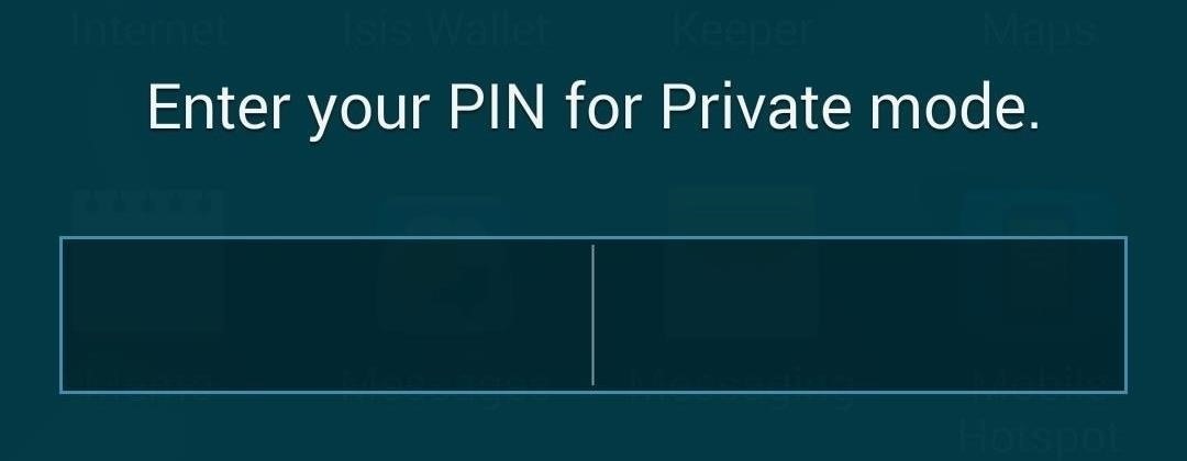 How to Hide Secret Files on Your Galaxy S5 Using Samsung's Built-In Private Mode