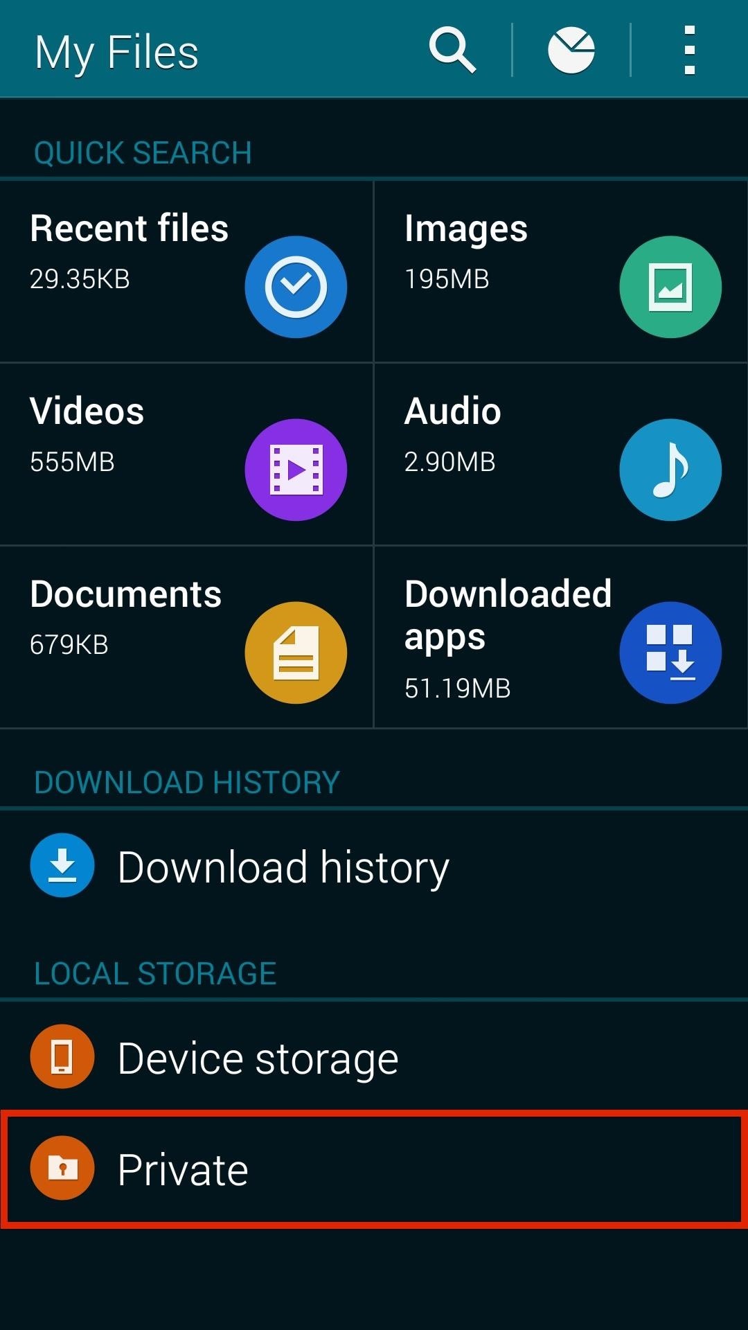 How to Hide Secret Files on Your Galaxy S5 Using Samsung's Built-In Private Mode