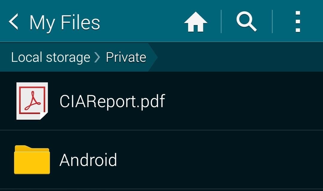 How to Hide Secret Files on Your Galaxy S5 Using Samsung's Built-In Private Mode