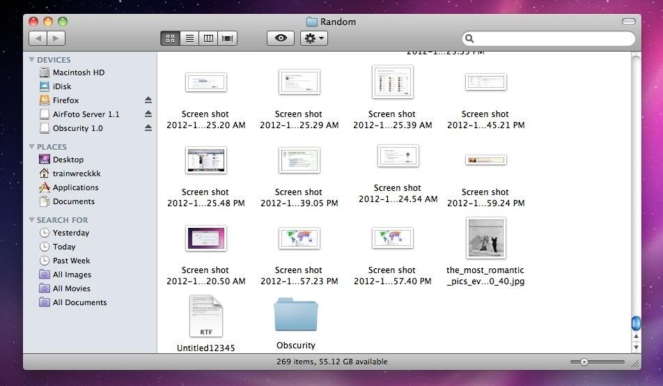 How to Hide Secret Files on Your Mac's Desktop with Obscurity