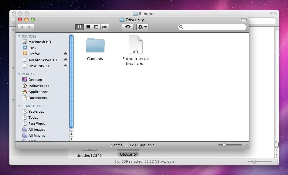 How to Hide Secret Files on Your Mac's Desktop with Obscurity