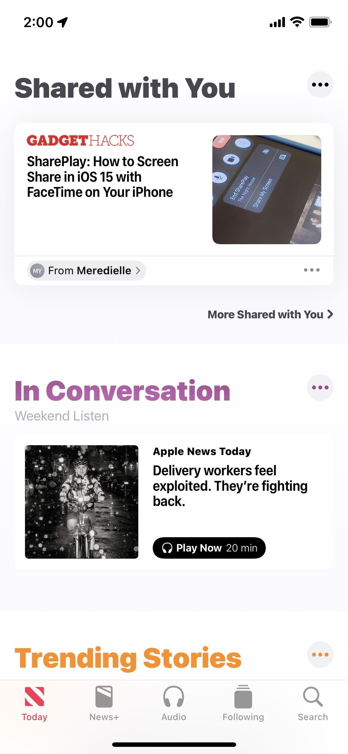 How to Hide Specific Content in iOS 15's New 'Shared with You' Sections Without Disabling the Entire Feature