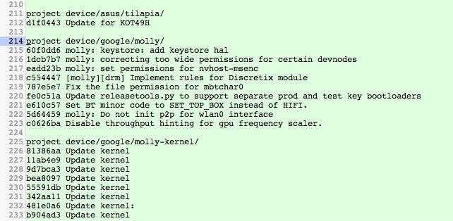 HTC-Built Nexus Tablet & Android TV Leaked in Latest Changelog