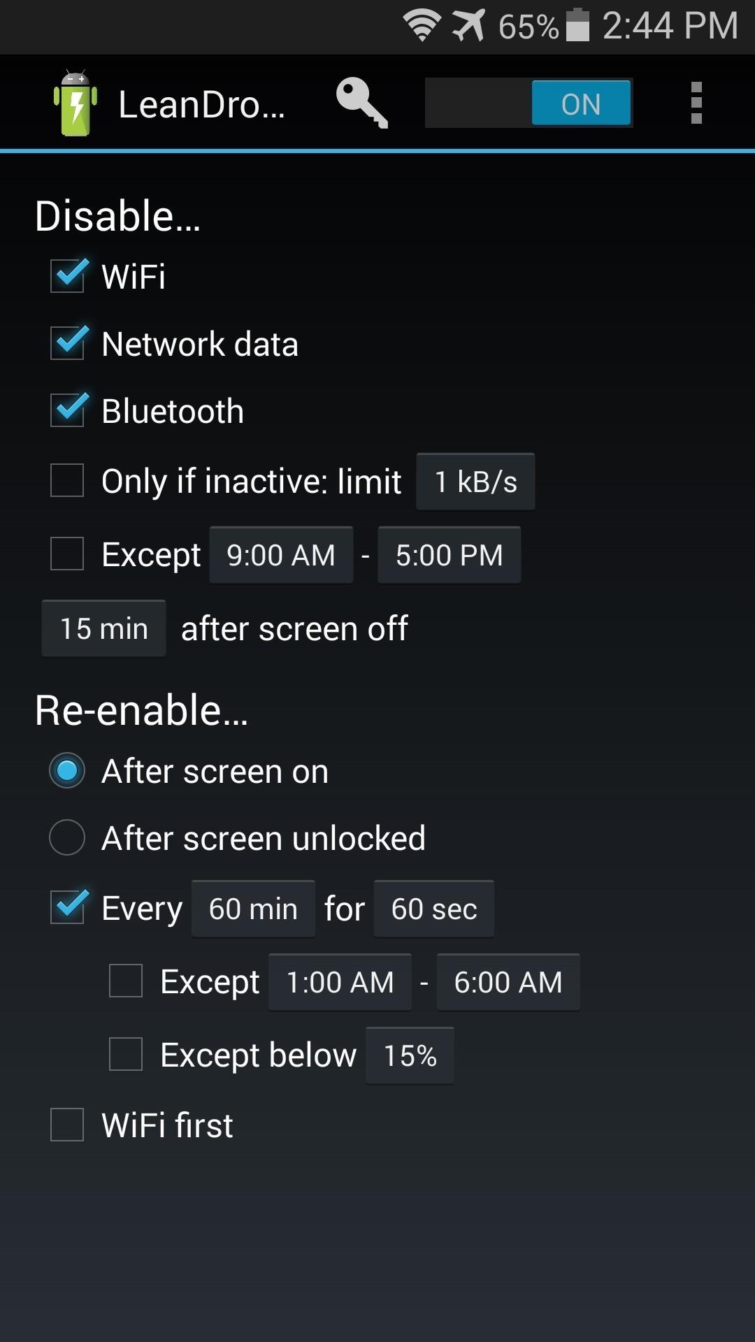 How to Increase Battery Life on Your Samsung Galaxy S5 by Automating Data