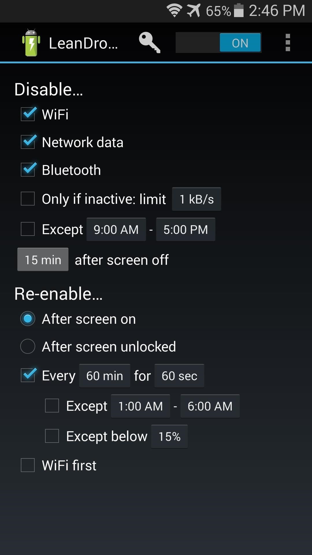 How to Increase Battery Life on Your Samsung Galaxy S5 by Automating Data