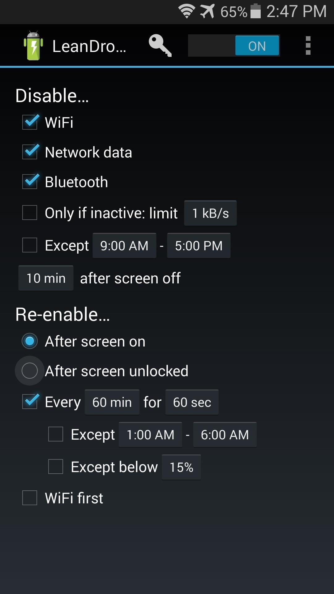 How to Increase Battery Life on Your Samsung Galaxy S5 by Automating Data