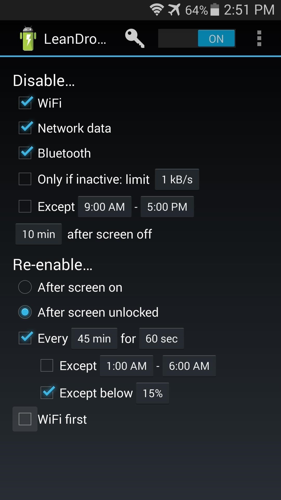 How to Increase Battery Life on Your Samsung Galaxy S5 by Automating Data