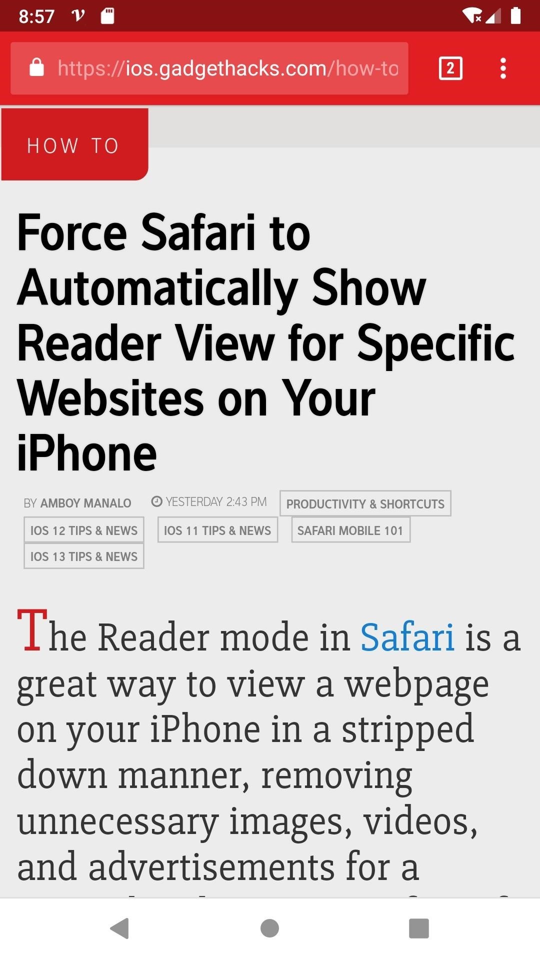 How to Increase Text Size in Google Chrome for Android