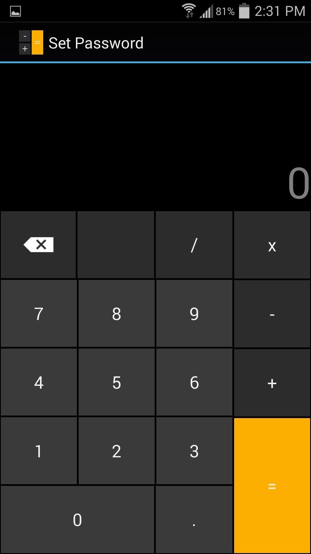 This Innocent Calculator Is Really a Secret App Safe for Android