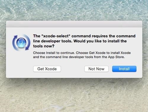 How to Install the Command Line Developer Tools Without Xcode