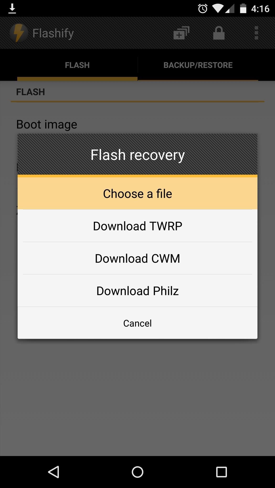 How to Install a Custom Recovery on the Nexus 6