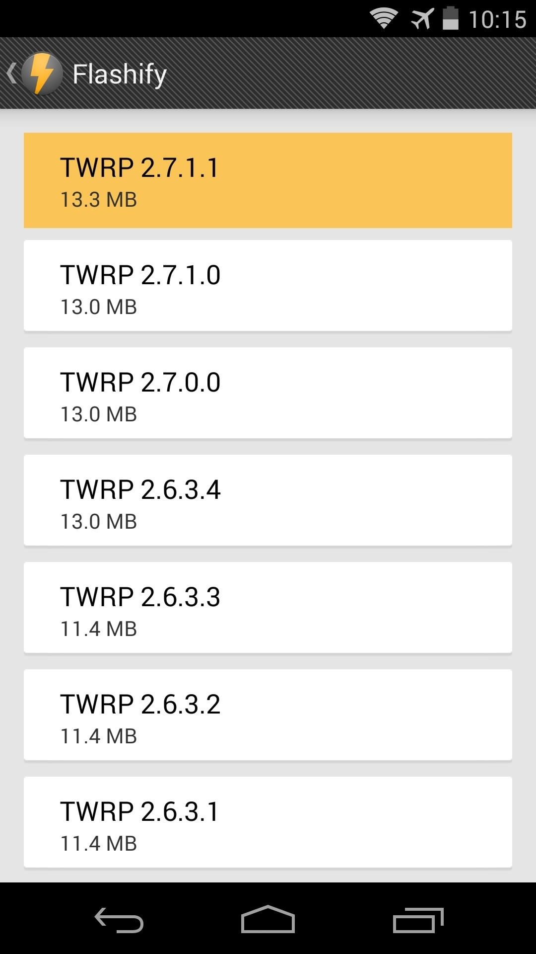 How to Install a Custom Recovery on Your Nexus Without Using a Computer