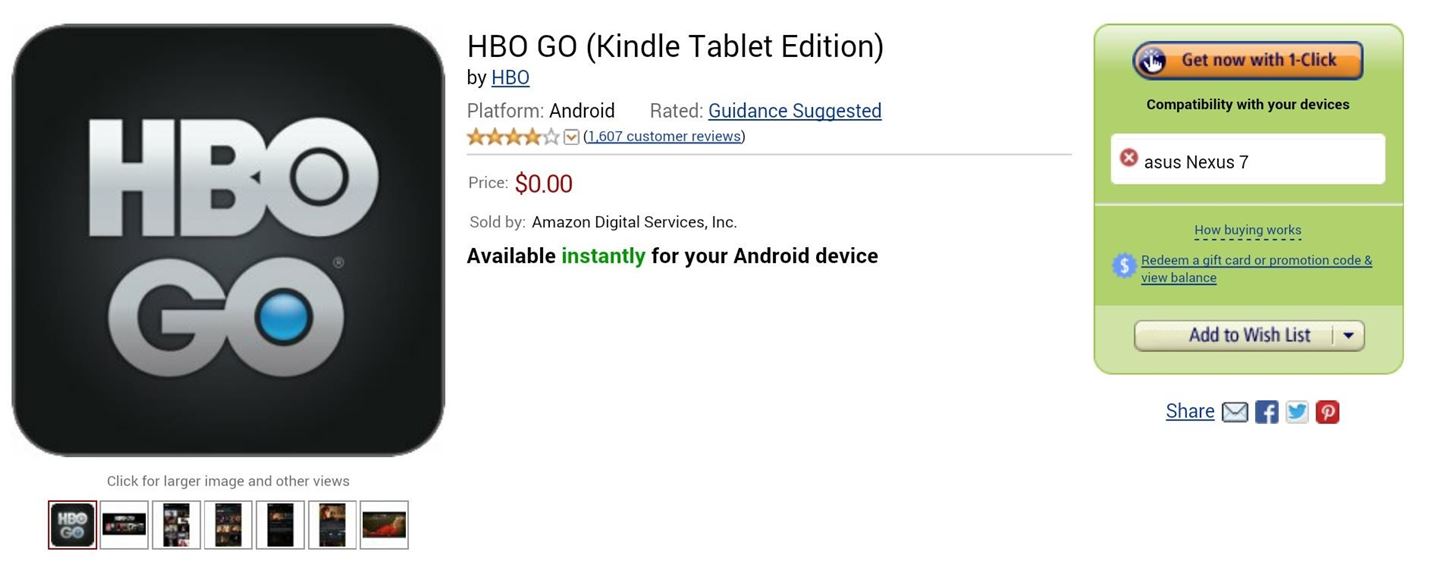 How to Install the HBO GO App on Your Nexus 7 Tablet (No Root Required)