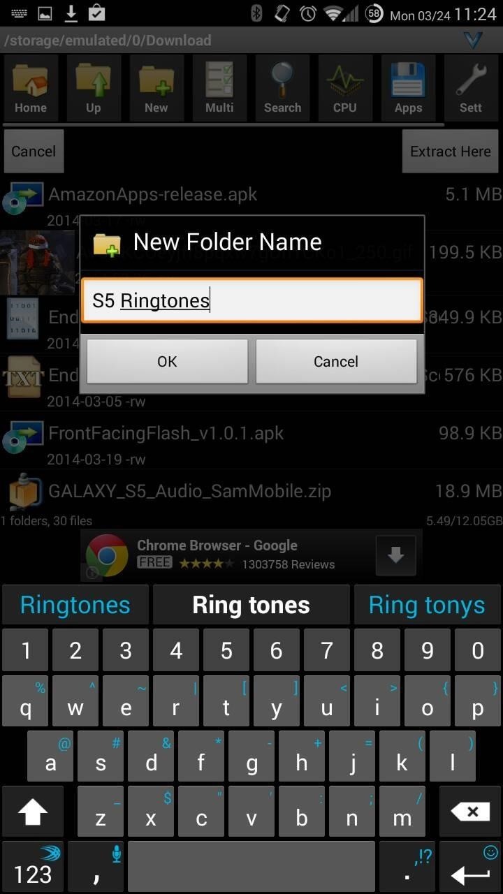 How to Install the Samsung Galaxy S5's New Ringtones on Your Galaxy S3 or Other Android Device