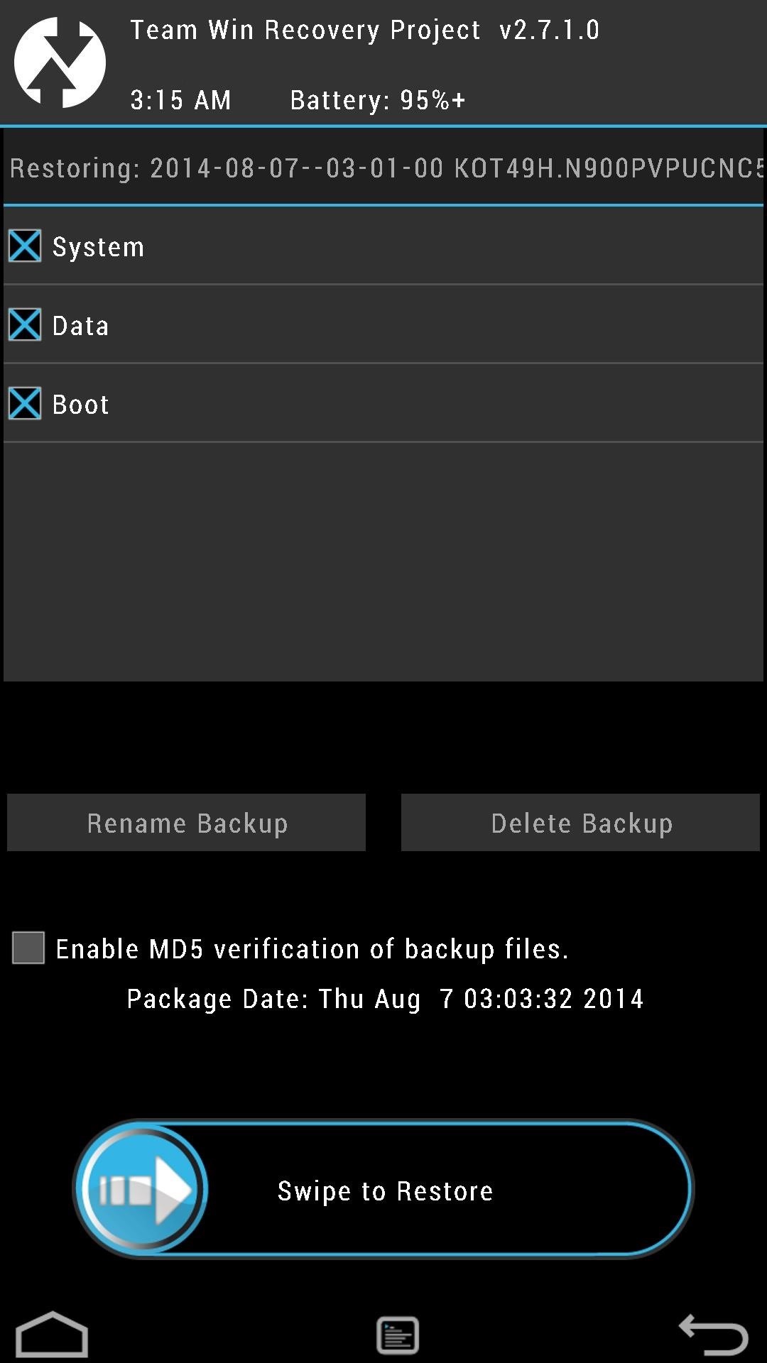 How to Install TWRP Recovery on Your Samsung Galaxy Note 3 (Sprint or T-Mobile)