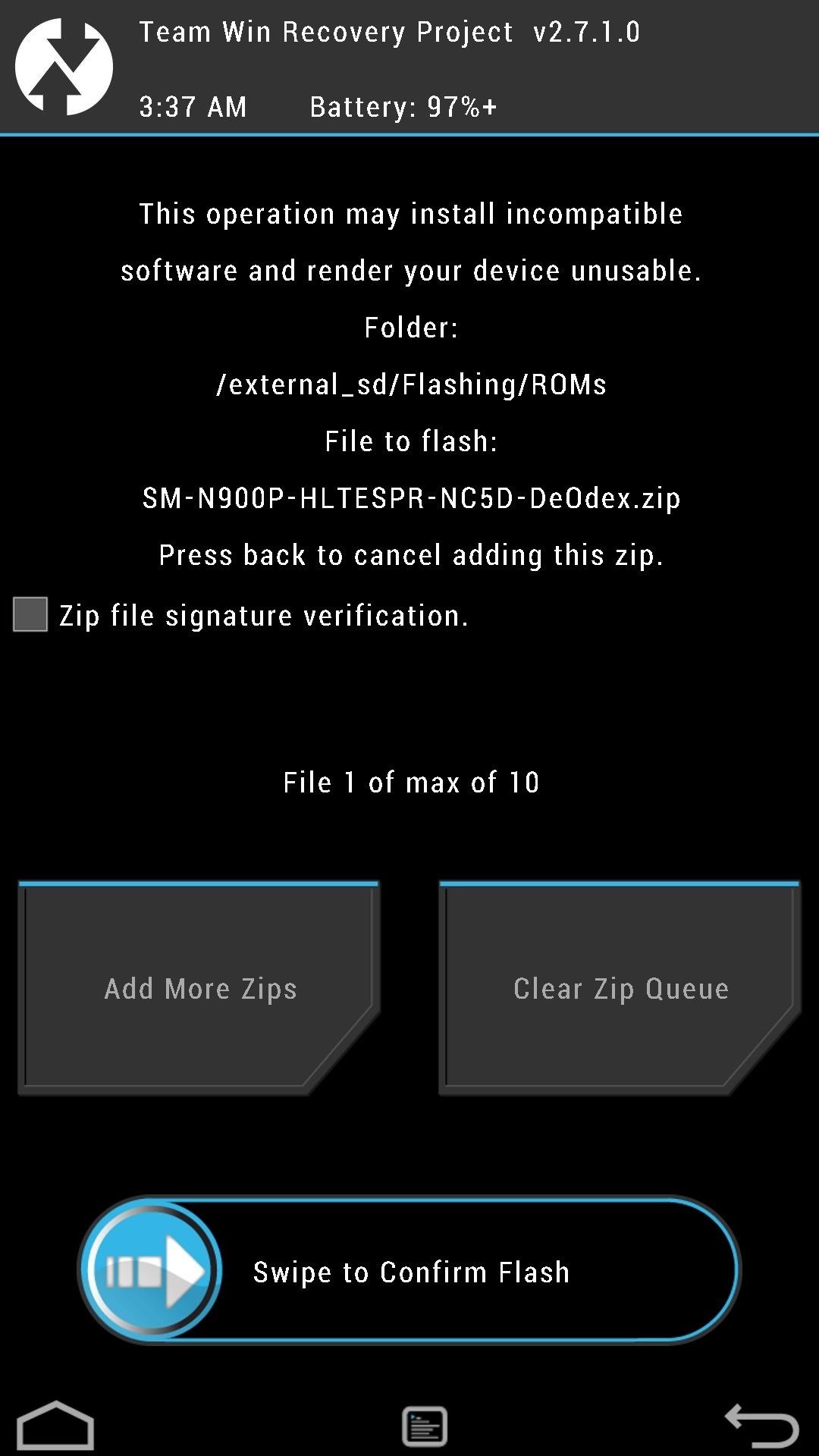 How to Install TWRP Recovery on Your Samsung Galaxy Note 3 (Sprint or T-Mobile)