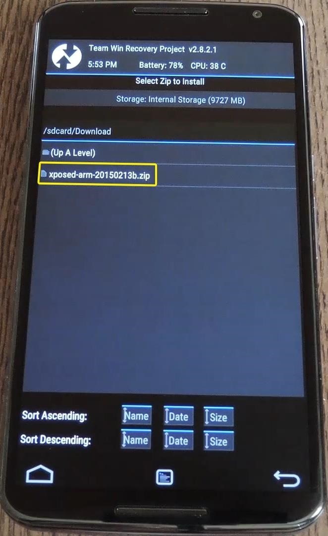 How to Install the Xposed Framework on Android Lollipop Devices