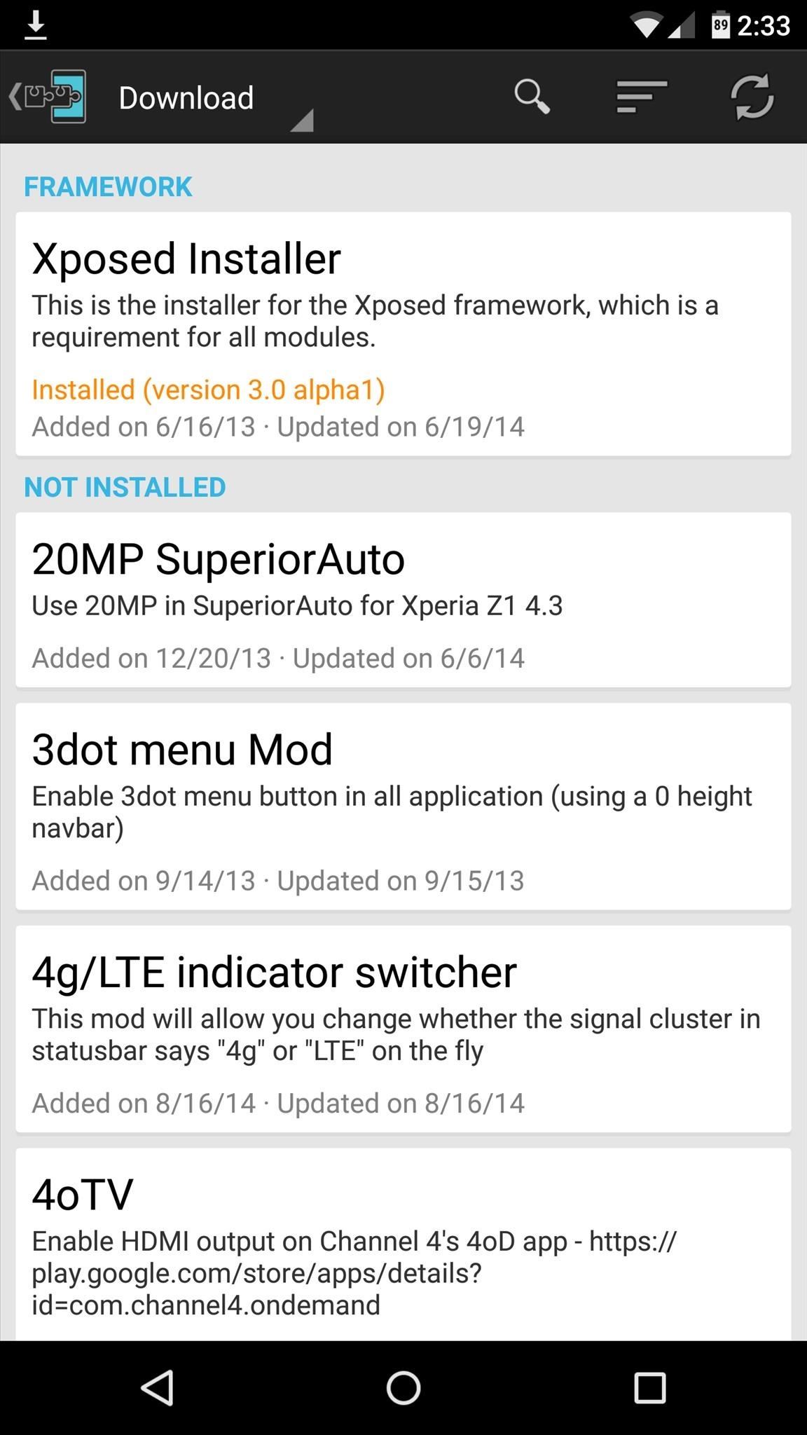 How to Install the Xposed Framework on Android Lollipop Devices