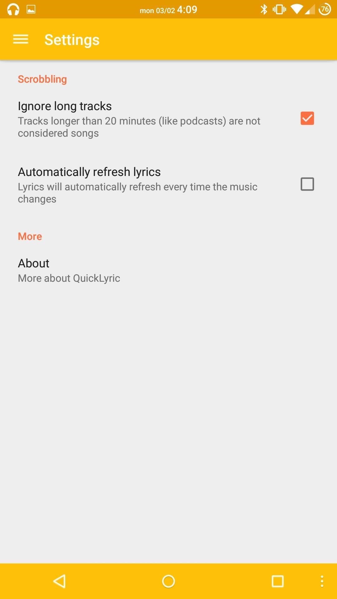 Instantly Get Song Lyrics on Android with QuickLyric