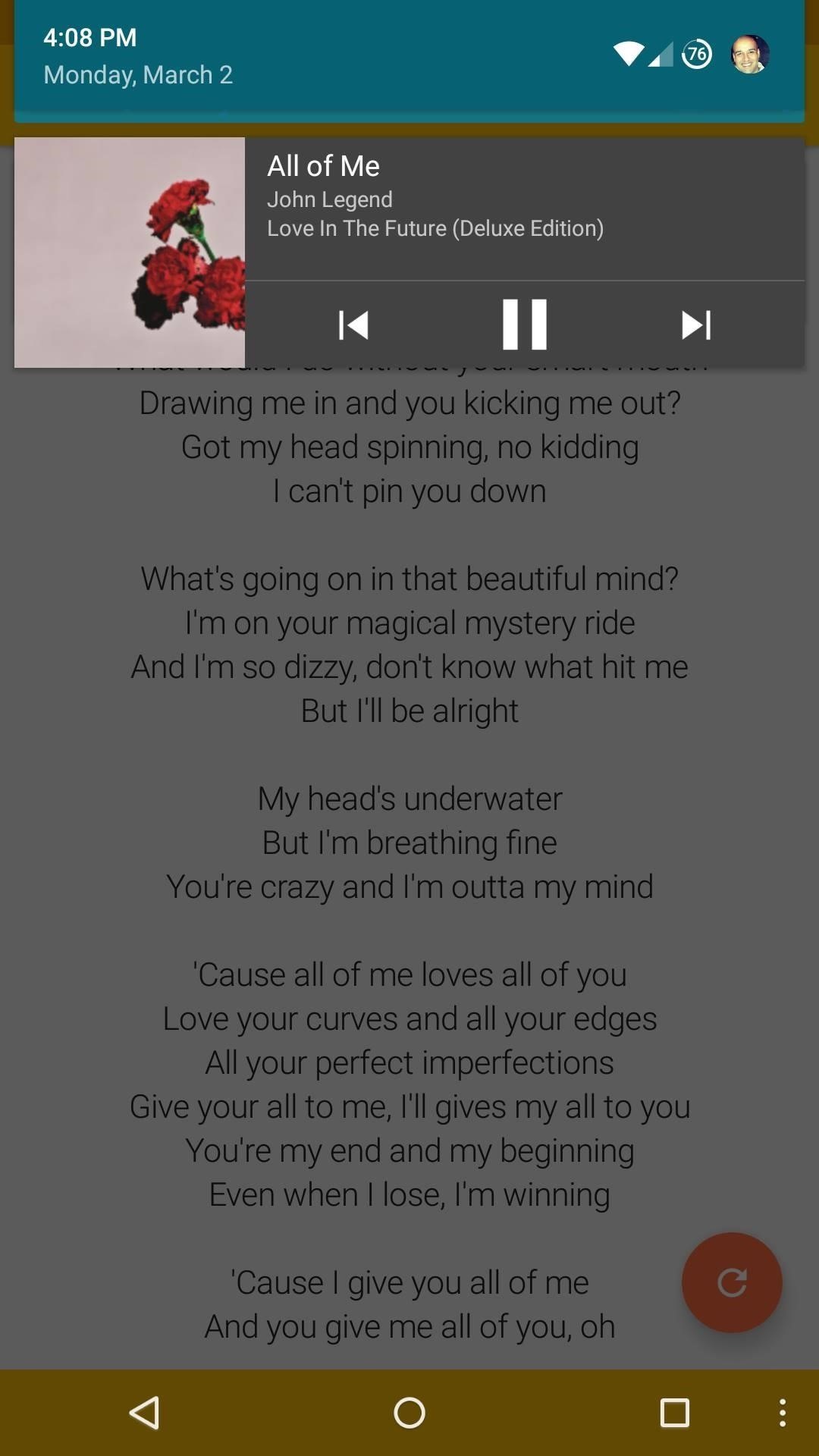 Instantly Get Song Lyrics on Android with QuickLyric