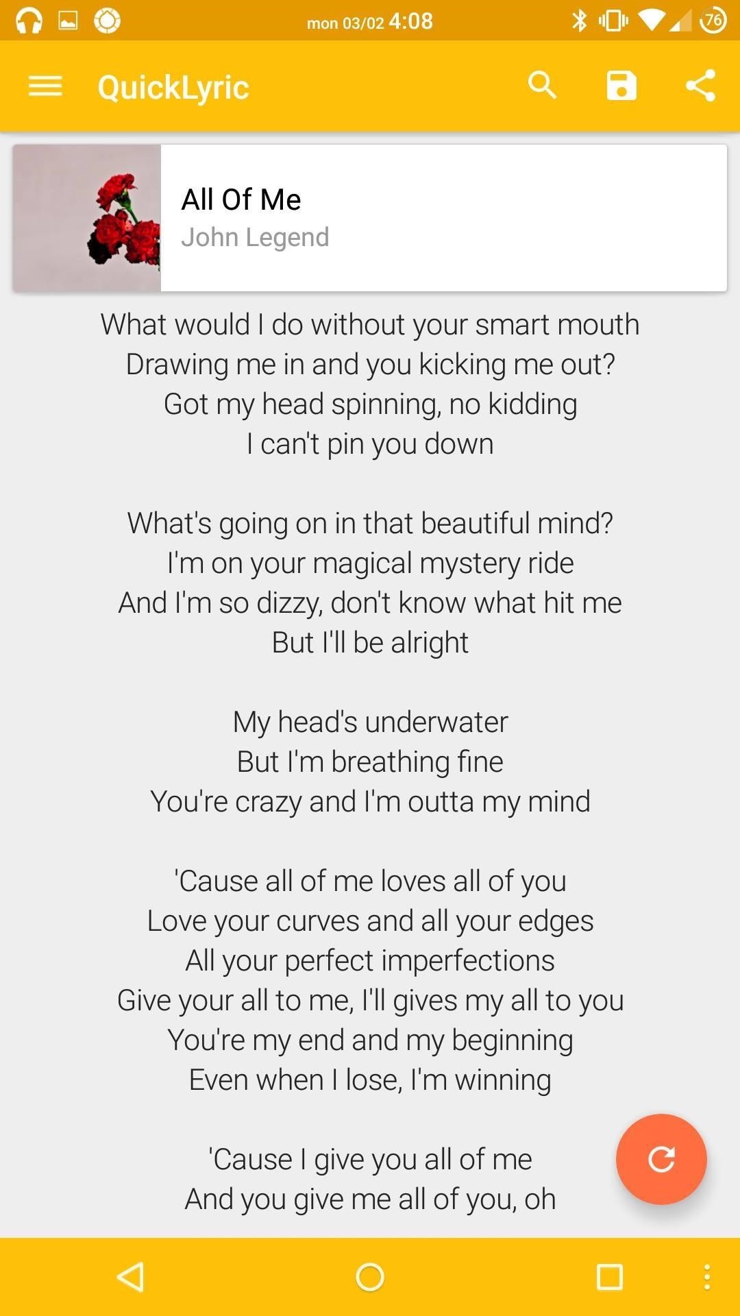 Instantly Get Song Lyrics on Android with QuickLyric