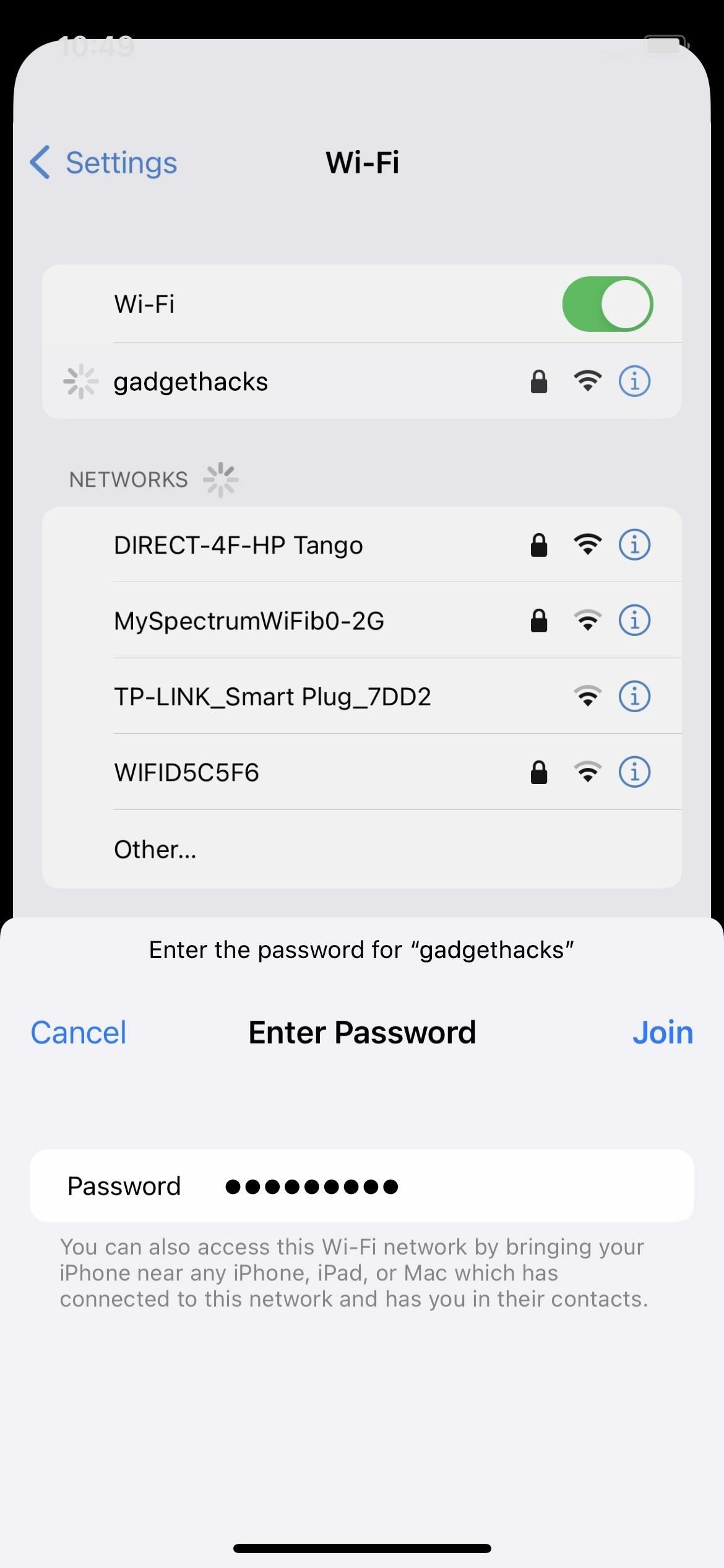 How to Instantly Share Wi-Fi Passwords from Your iPhone to Other Nearby Apple Devices