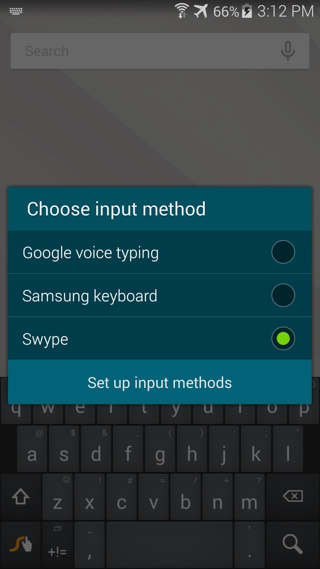 How to Invert the Stock Samsung Keyboard on Your Galaxy S5 for Easier Typing in the Dark