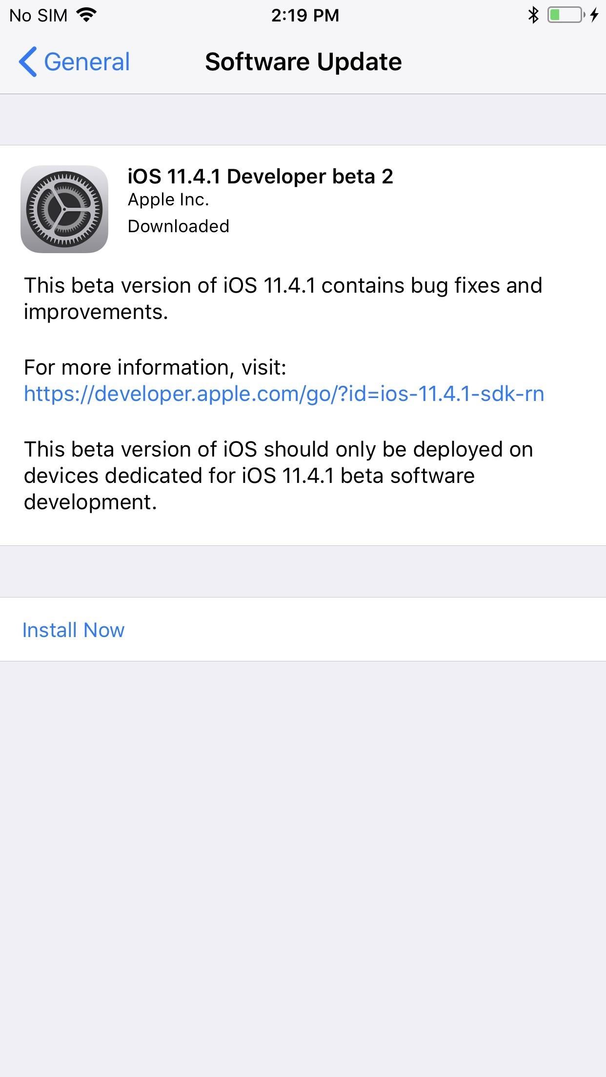 iOS 11.4.1 Beta 2 Released for iPhones with No Real Bug Fixes or Improvements