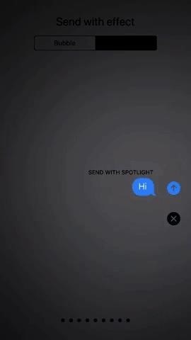 iOS 11 Gets New Echo & Spotlight Screen Effects for iMessages