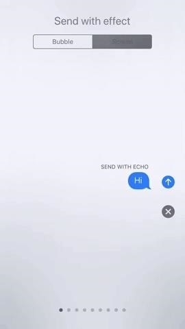 iOS 11 Gets New Echo & Spotlight Screen Effects for iMessages