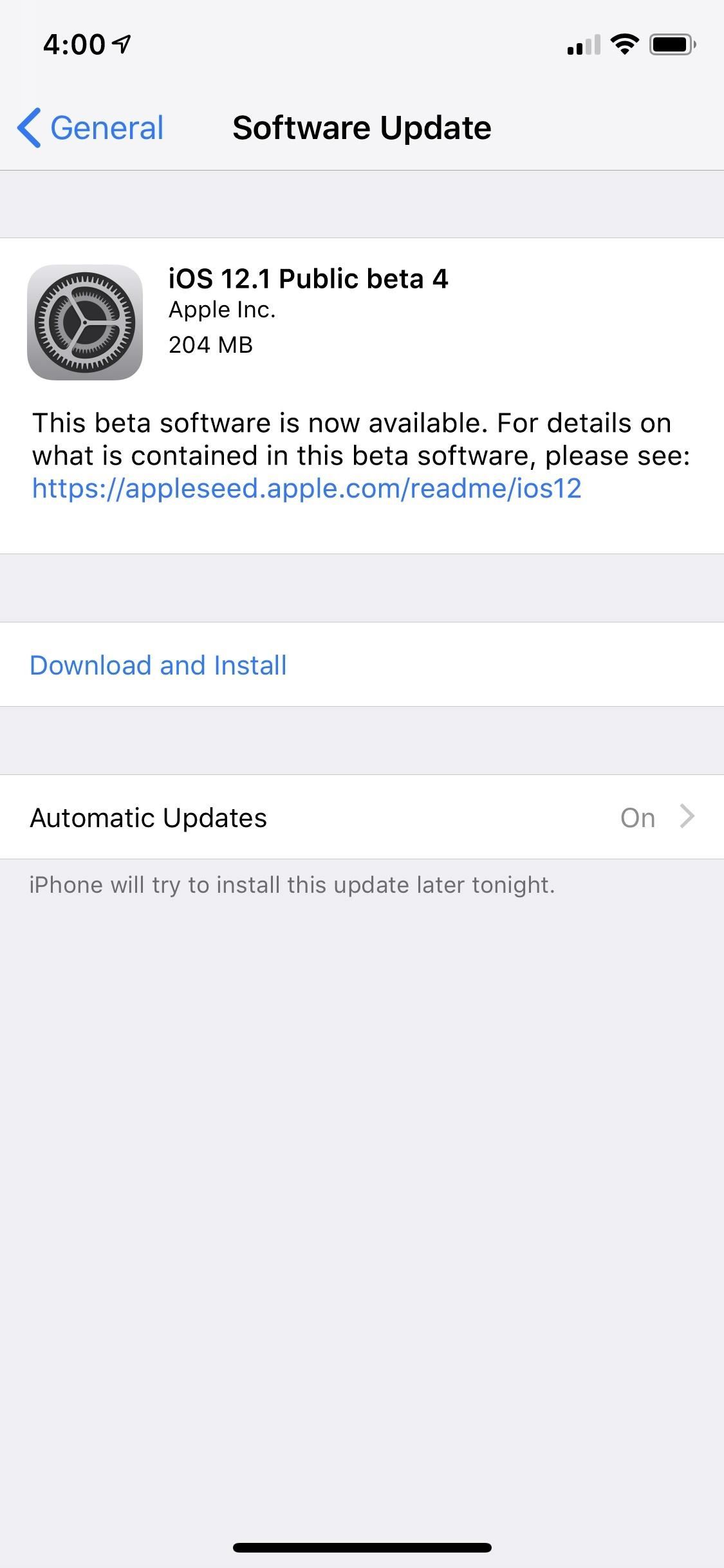 iOS 12.1 Public Beta 4 Is Out Right Now for iPhone Software Testers