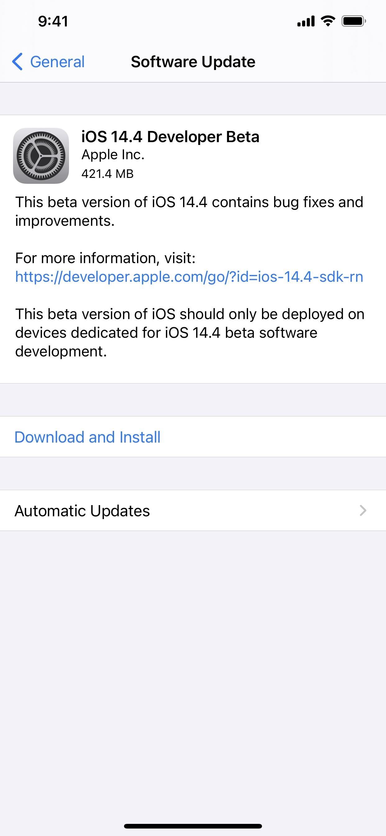 iOS 14.4 Developer Beta Released on iPhone with More App Clip Experiences & Privacy-Geared Tracking Requests