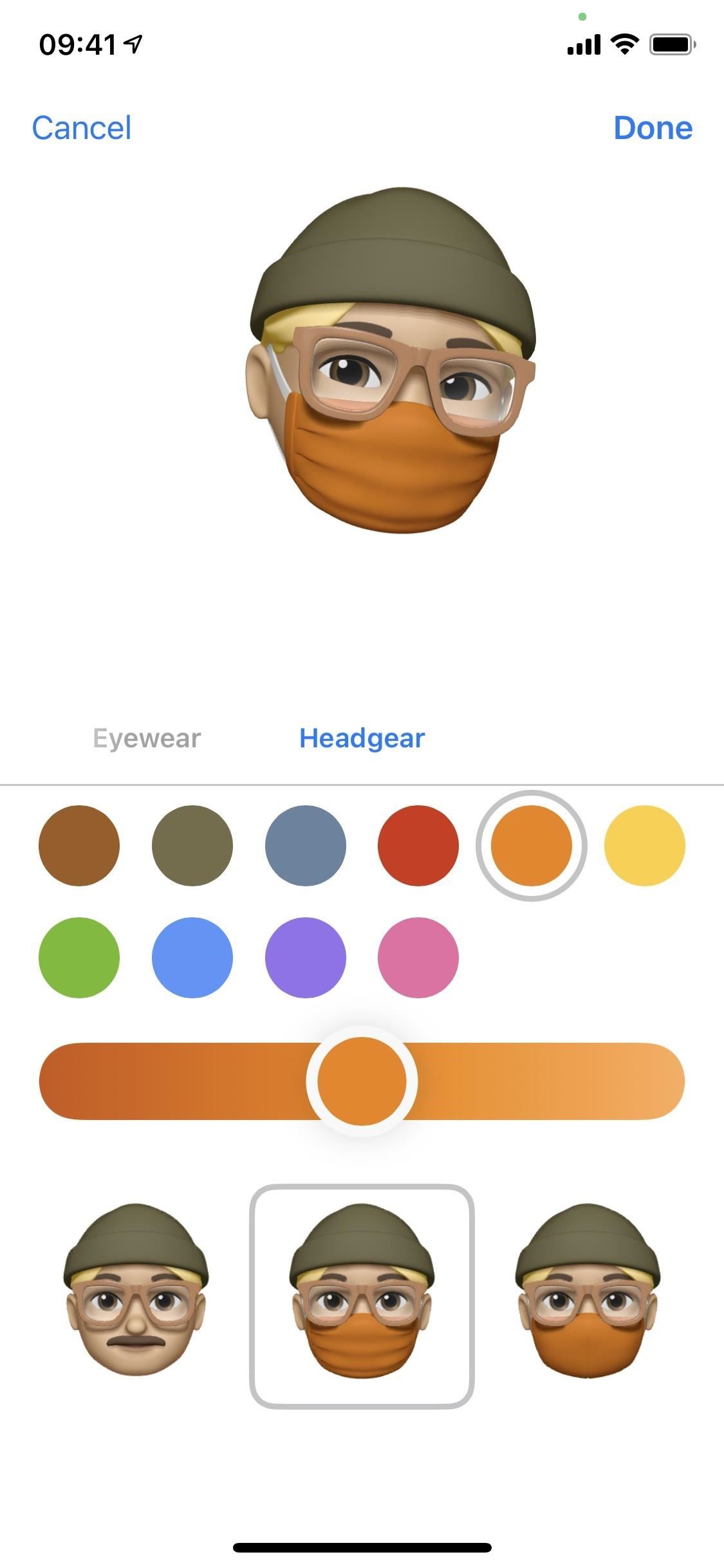 iOS 14 Lets Your Memoji Wear Surgical Masks & Cloth Face Coverings of Any Color