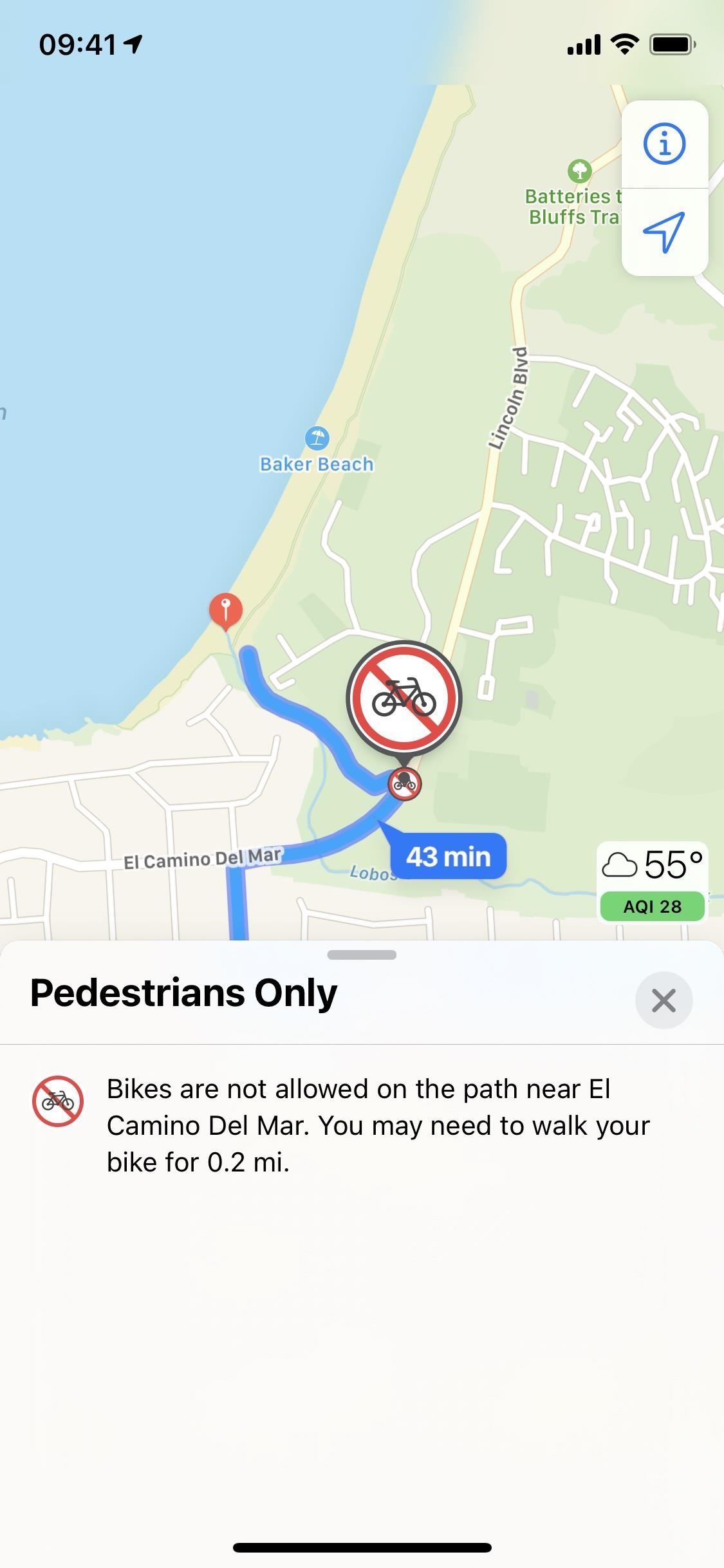 iOS 14 Makes Biking City Roads Better & Safer with Cycling Routes in Apple Maps