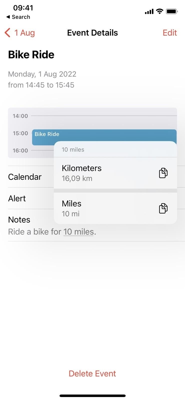 iOS 16 Has a Hidden Unit Converter for Temperatures, Time Zones, Distance, and Other Measurements