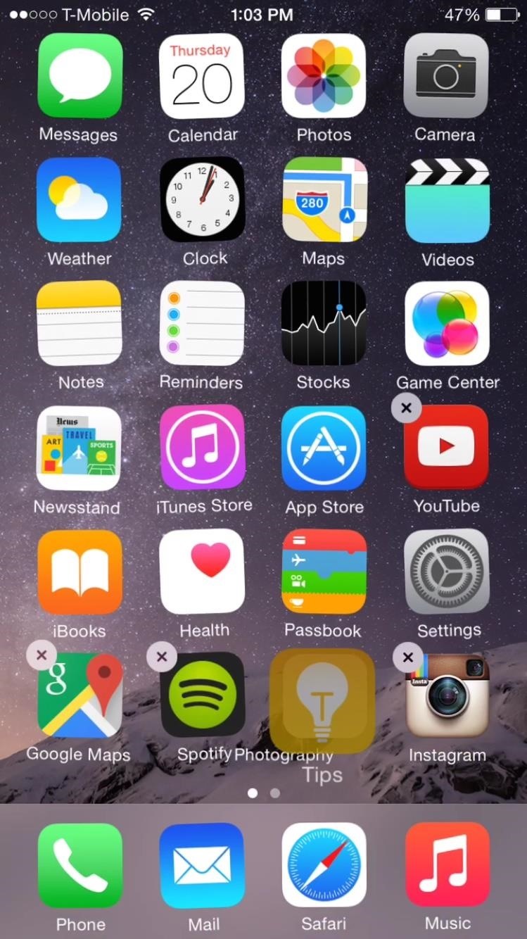 iOS 8 Glitch Lets You Hide Stock Apps Without Jailbreaking Your iPhone