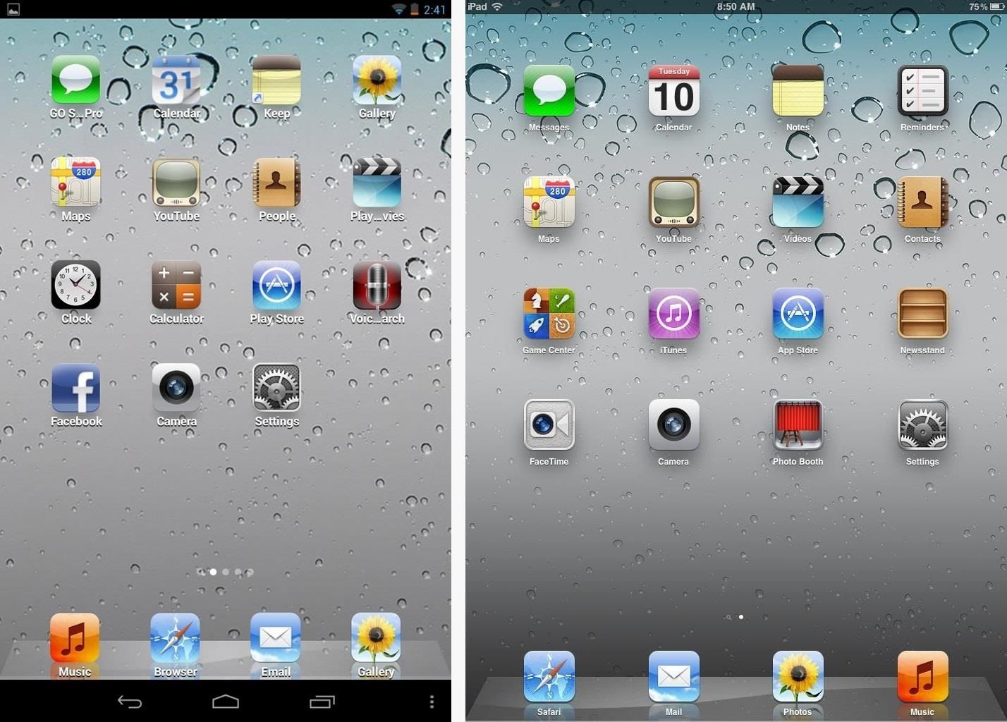 iPad Cloning: How to Replicate the iOS Home Screen on Your Nexus 7 and Fool Your Friends!