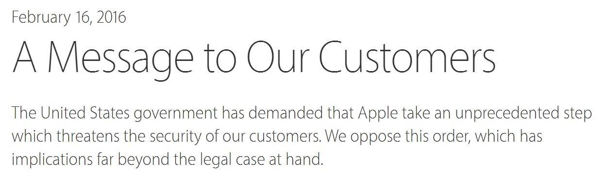 iPhone Security: Apple Refuses FBI's Demands to Create iOS Backdoor