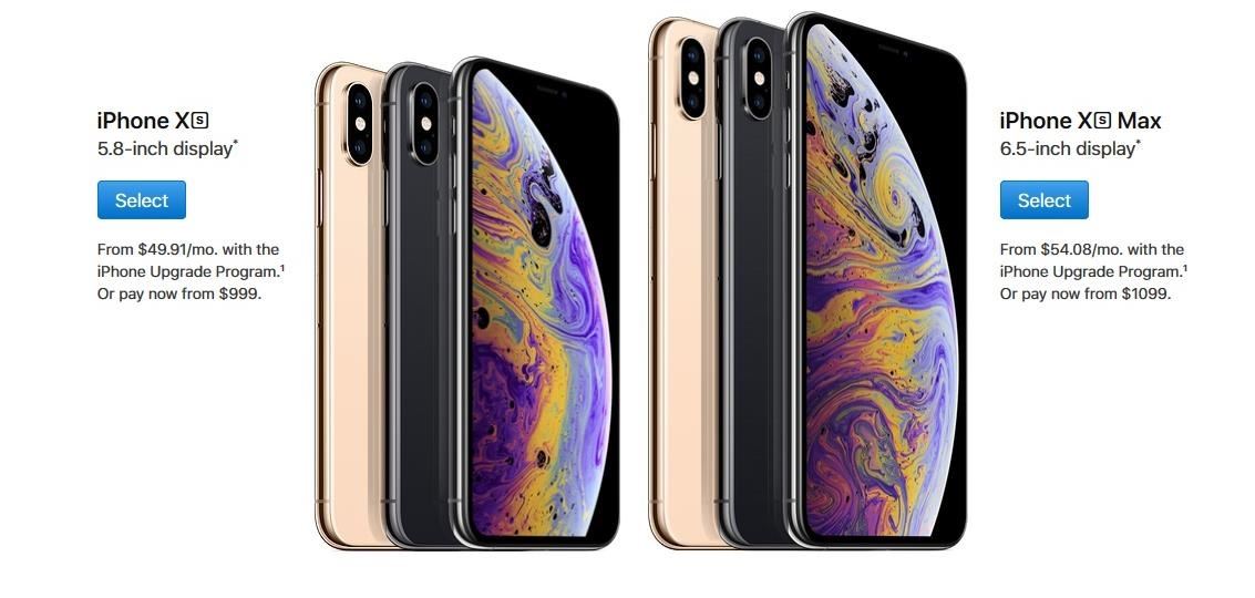 iPhone XR vs. iPhone XS vs. iPhone XS Max — Comparing the Key Specs