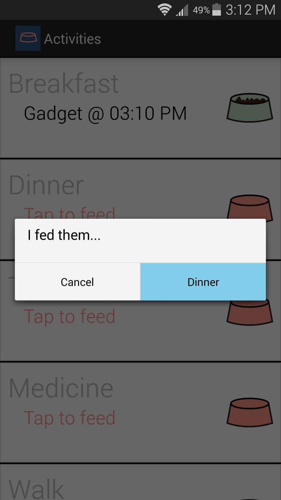 Keep Track of Your Pet's Daily Activities on Android