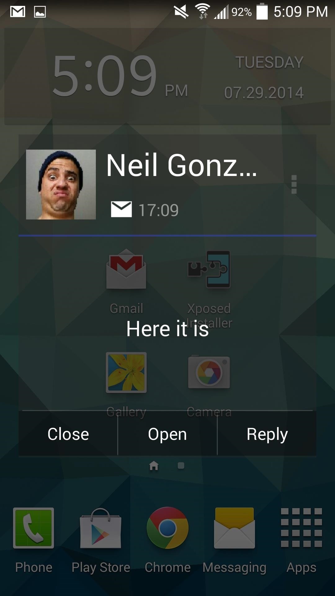 Keep Your Inbox Tidy with Quick-Action Popups for Emails on Your Galaxy S4